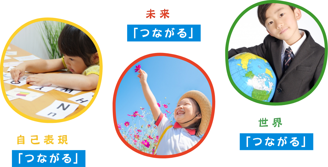 自己表現に「つながる」
未来に「つながる」
世界に「つながる」